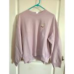 Uniqlo Mofusand Collab Printed Embroidered Sweatshirt in Pink S Photo 2