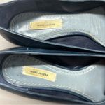 Marc Jacobs Blue Leather Loafer Lace Up Tie Round Toe Vibram Sole Size 36.5 Photo 3