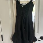 Lucy in the Sky  Mini Dress Black Photo 1