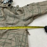ALLYANCE Special Ops Olive Plaid Full Zip Snowboard Ski Jacket Youth XL Women XS Green Photo 10