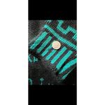 Looking Good Knits Womens‎ Sweater Size L Vintage Multicolor Knit Pullover Black Size L Photo 12