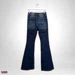 Zenana Outfitters 1085  Blue Flare Leg Jeans Size 26 (26x33) NWOT Distressed Sexy Photo 3