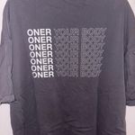 Oner Active  Dark Gray “Oner Your Body” Graphic T-Shirt Photo 5