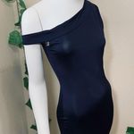 Nasty Gal New One Shoulder Black Dress Photo 5