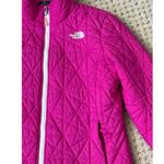 The North Face  women's medium pink quilted jacket Photo 6
