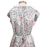 Dovima Silk Ruffle Sleeve Tie Waist Maxi Dress Size Medium Pink Photo 8