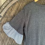 Luxology  Gray sweater T shirt Dress Photo 3
