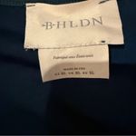 BHLDN Anthropologie Thrive Teal Green Crushed Velvet Midi Wrap Dress Sz XL Photo 5