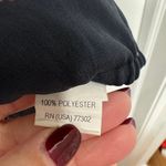 ZARA  Basic Womens Navy Blue Floral Puff Sleeve Crew Neck Blouse Size XS Photo 5