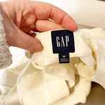 Gap  Modern Rib Long Sleeve V Neck Cardigan Top Birch Cream Medium Photo 1