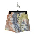 Young Fabulous and Broke Yellow And Orange Wallis Lace Up Tie Dye Shorts Size S Photo 2