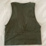 Green Ribbed V Photo 2