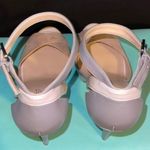 Nine West  Gray, Tan, & White Heels Photo 3