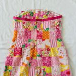 Lilly Pulitzer ★ Vintage  Strapless Patchwork Dress - Multicolored ★ Photo 8
