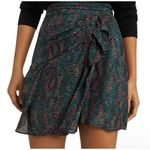 Reiss NWT ‎ Skyla Reptile Print Mini Skirt Sz 0 $220 Photo 1