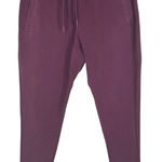 Alphalete  Identity Joggers Sangria Size Medium Activewear Loungewear Comfy‎ Photo 0