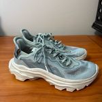 Sorel Kinetic Breakthru Day Lace Tech Athletic Sneaker Shoe Crushed Blue Grey Photo 2