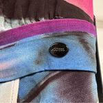 Guess NWT Tropical Palm Tree Stripe Dress Women’s Size 4 Photo 5