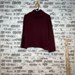 The North Face  | women purple cowl neck wide sleeve pullover Photo 7