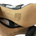 INC International Concepts Parkar Buckle Ankle Strap Dress Sandals Size 7.5 NWB Black Photo 12