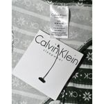 Calvin Klein NWT  Racerback Tank Top Pajama Sleep Shirt Green Logo Print Size L Photo 8
