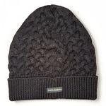Dolce & Gabbana  100% Wool Beanie Knit Crochet Black One Size Photo 0