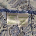 Lilly Pulitzer  Emile Dress Iris Blue Zanzibar Zoo Sleeveless V-Neck Floral S Photo 6