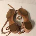 Madewell leather blush pink ankle strap sandals women size 8 Photo 8