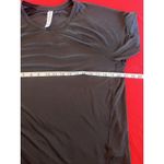 Athleta Sport Performance T-Shirt Womens Size Large Black Stretch Nylon Blend Photo 1