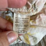 Briggs Floral Print Linen Blend Shorts M Smocked Waist Pockets Cottagecore Fairy Pink Size M Photo 8