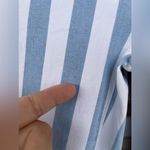 Good American  Baby Blue white stipe jeans size 24 Photo 1