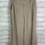 Madewell Harlow Wide Leg Linen Pants Size 14 Petite Photo 0