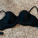 old navy black bikini top size small Photo 0