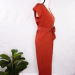 Madewell NEW Linen-Cotton Pleat-Sleeve Jumpsuit Photo 4