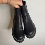 Target  Black Boots Leather Faux Photo 1