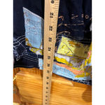 We The Free  Womens Love Letters Button Front Shirt Oversized Cotton Sz Medium Photo 4