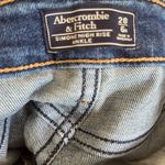 Abercrombie & Fitch Simone High Rise Ankle Jeans Chewed Hem Photo 4