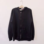 Marni Dance Bunny Black Embroidered Patch Cotton Hoodie Long Sleeve Oversized Size 4 Photo 2