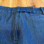 Larry Levine Larry‎ Levine dark wash bermuda shorts size 8 Photo 2