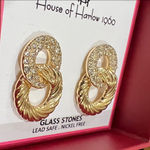 House of Harlow 1960 | Twisted Earrings Gold Photo 6