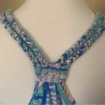 Lilly Pulitzer Sailboat Blue and Green Racerback Tank Top Size Small Photo 5