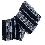 Lemlem Swim Luchia Pouf Bikini Top Short Sleeve Black White Medium NWT Photo 2