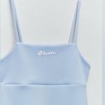 ZARA  x lotto collaboration dress powder baby blue size M coquette trendy tennis  Photo 4