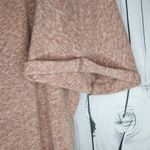 Free People  Beach Heathered Dusty Pink Asymmeteical Loose Fit Cover-Up Photo 10