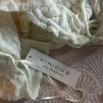 Kirious White Cropped Blouse Size Small  Photo 2