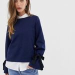 J.Crew • tie bell sleeve sweater Photo 7