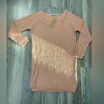 American Rag  Peach Knit Women's Sweater NWT Photo 0