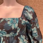 Milkmaid Dress Large Whimsigoth Dark Romantic Coquette Victorian Vibes Blue Photo 2