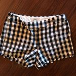 J.Crew  Black&white gingham scalloped shorts Photo 0
