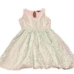 Heart soul Green/Mint  Lace Dress Photo 1
